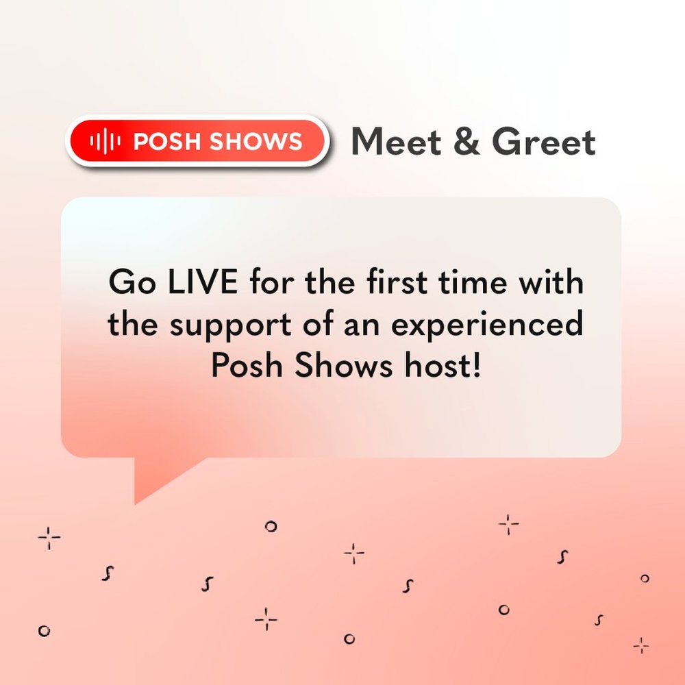 Go LIVE with Meet & Greet Community Hosts!